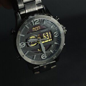 Men's Fossil Nate Analog-Digital Chronograph Watch JR1507